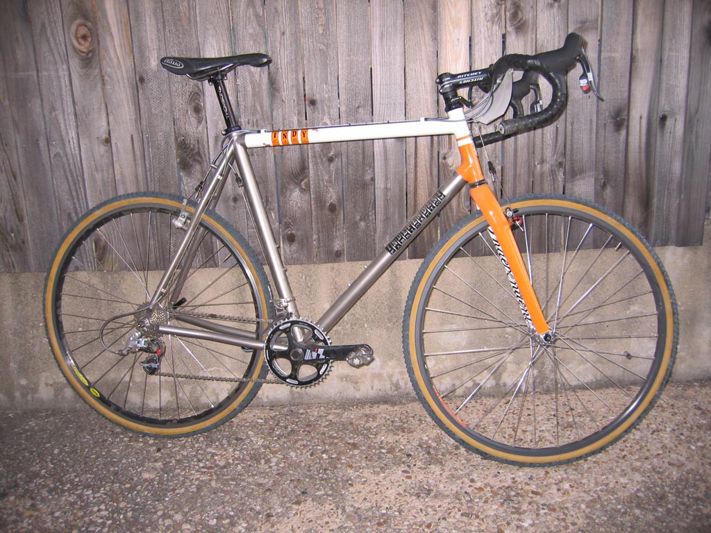 Ti Planet Cross with Ryan Coover Paintwork